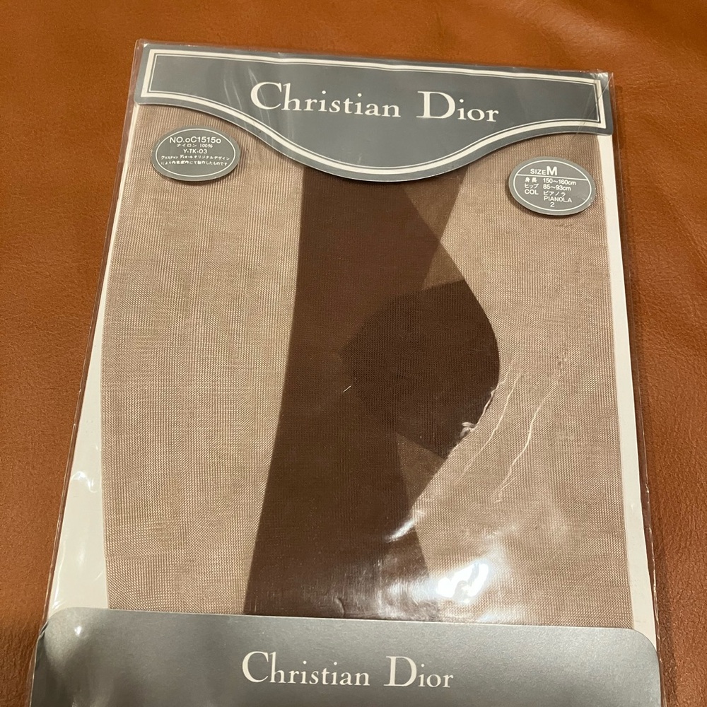 Dior Elegant Sheer Tan Tights